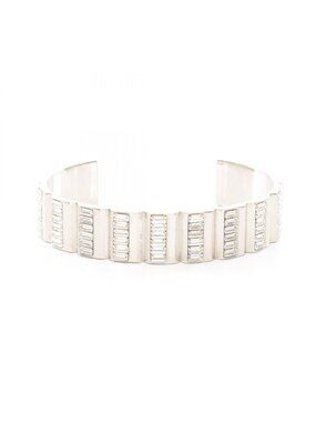 Saint Laurent Paris Bangle Stainless Steel Bracelet